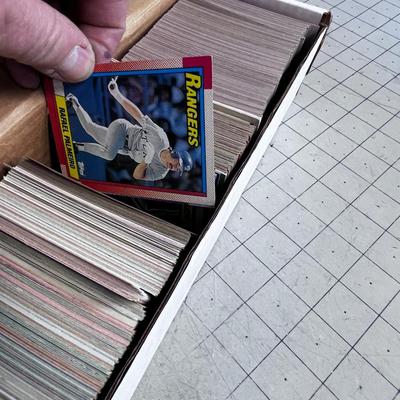 Full Box of Baseball Cards; FLEER, TOPPS, late 80's and Early 90's 