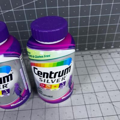 2 Bottles of 200  CENTRUM Vitamins for Women 50+ NEW
