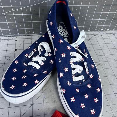 ASTRO VANS SHOES AND  SOCKS 