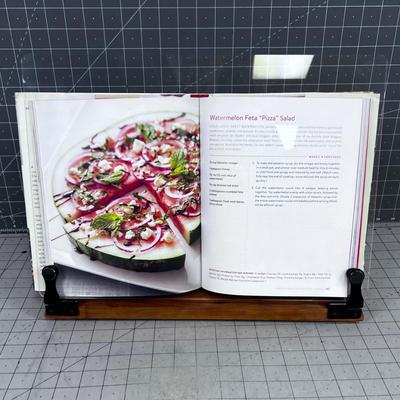 NICE! Cook Book Holder with Cookbook Included. 