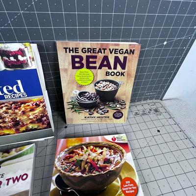 Lot of Cook Books VEGAN and HEART Healthy