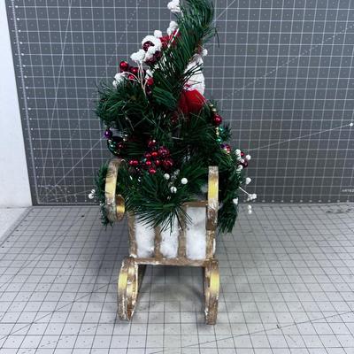 HO HO HO Christmas Sleigh, DÃ©cor.