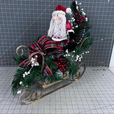 HO HO HO Christmas Sleigh, DÃ©cor.