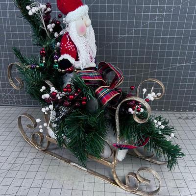 HO HO HO Christmas Sleigh, DÃ©cor.
