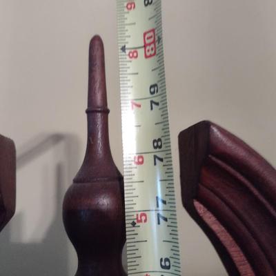 Vintage Hermle Wood Case Grandfather Clock Weight Driven with Pendulum