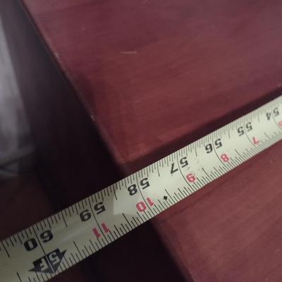 Vintage Continental Furniture Co. Eight-Drawer Stretch Dresser with Mirror (No Contents)