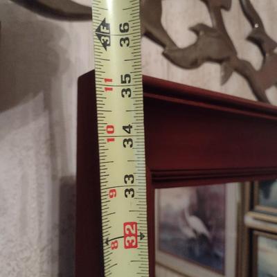 Vintage Continental Furniture Co. Eight-Drawer Stretch Dresser with Mirror (No Contents)