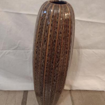 Ceramic Conical Floor Vase