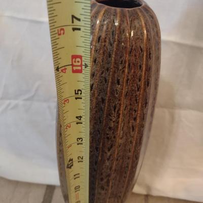 Ceramic Conical Floor Vase