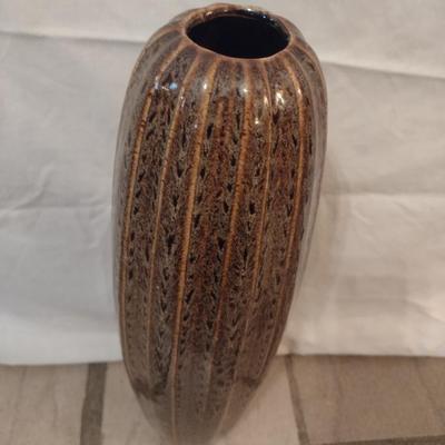Ceramic Conical Floor Vase