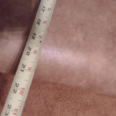 Vintage MCM Design Wood Frame Chair with Cane Back and Upholstered Seat on Castors