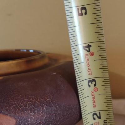 Ceramic Round Ikebana Vase