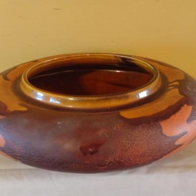 Ceramic Round Ikebana Vase