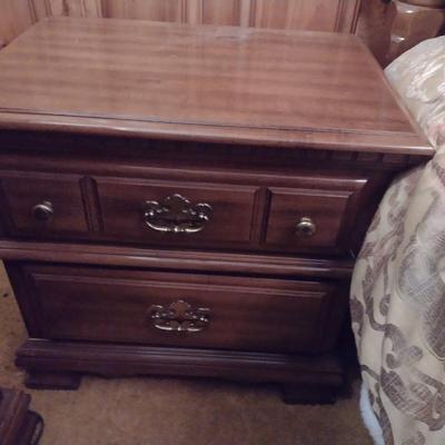 Solid Wood Sumter Furniture Co. Bedside Dresser