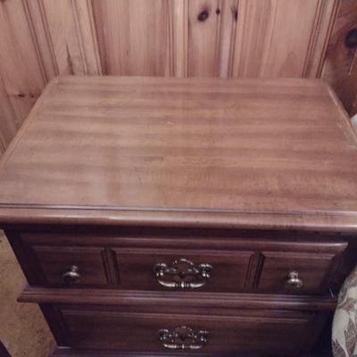 Solid Wood Sumter Furniture Co. Bedside Dresser