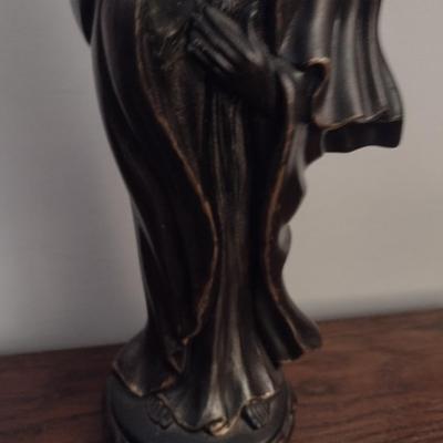 Ceramic Asian Woman Statuette