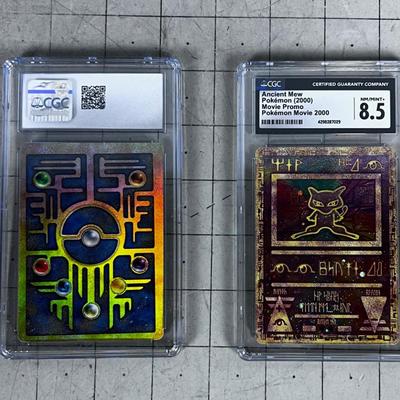 PokÃ©mon Ancient Mew (2) Same 8.5 Mint