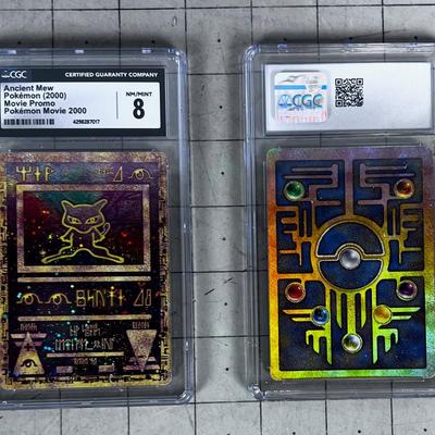 PokÃ©mon Ancient Mew (2) Same 8 Mint