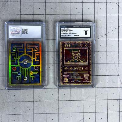 PokÃ©mon Ancient Mew (2) Same 8 Mint