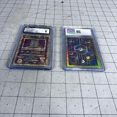 PokÃ©mon Ancient Mew (2) Same 8 Mint