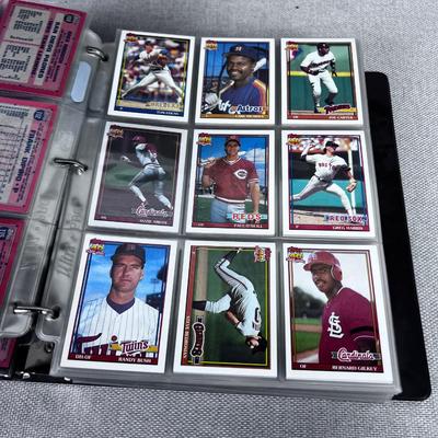  Baseball Card Album WOW!!! Awesome Collection. 1990-1991 ish