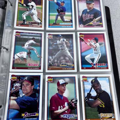  Baseball Card Album WOW!!! Awesome Collection. 1990-1991 ish