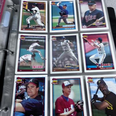  Baseball Card Album WOW!!! Awesome Collection. 1990-1991 ish