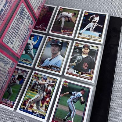  Baseball Card Album WOW!!! Awesome Collection. 1990-1991 ish