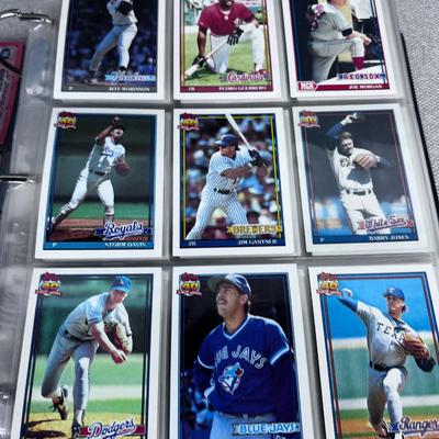  Baseball Card Album WOW!!! Awesome Collection. 1990-1991 ish