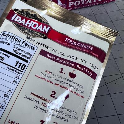 14 Packages of IDAHOAN 4-Cheese Mash Potato Mix