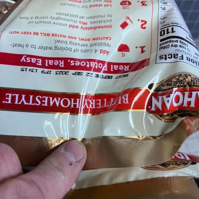 Family Size Buttery Home Style (12) IDAHOAN Family Size Pouches