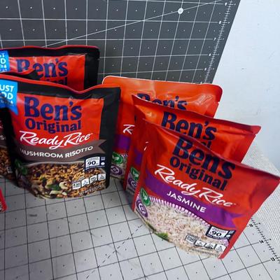 Uncle Bens Rice; Fried Rice, Mushroom Risotto and Jasmine 