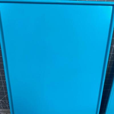 3 Blue Silicon Cookie Sheets or Trays? 
