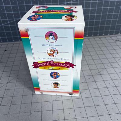 VHS Christmas Classics; Frosty, Santa Claus is Coming to Town Plus more