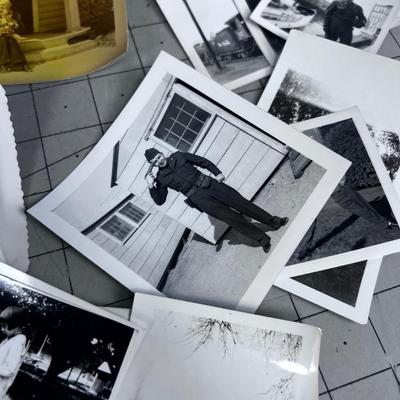Pile of OLD PHOTOGRAPHS 