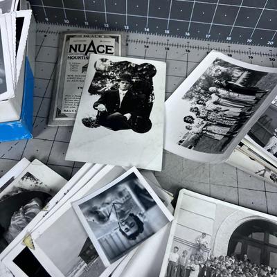 Pile of OLD PHOTOGRAPHS 