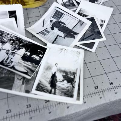 Pile of OLD PHOTOGRAPHS 