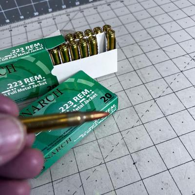 2 Boxes of MONARCH .223 REMINGTON 