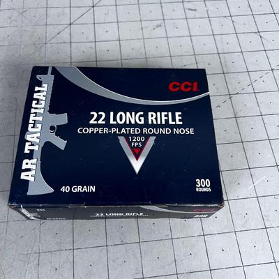 300 Round Box of CCI 22 Long Rifle  