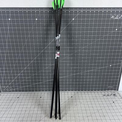 6 Carbon Fiber Practice Arrows 