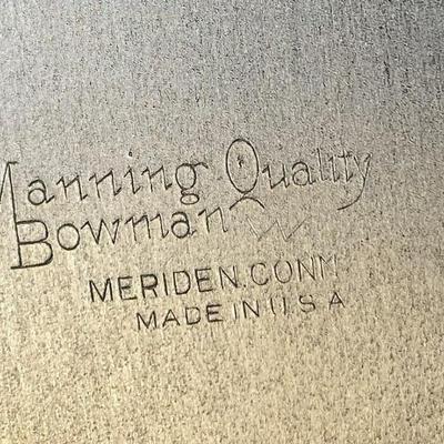 vintage MANNING BOWMAN SERVING TRAY 1920s