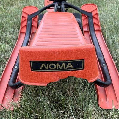 NOMA GT SNORACER ski sled vintage 