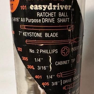 easydriver ratchet tool system 1970s home & auto