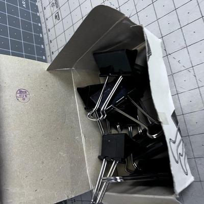 15 LARGE Binder Clips