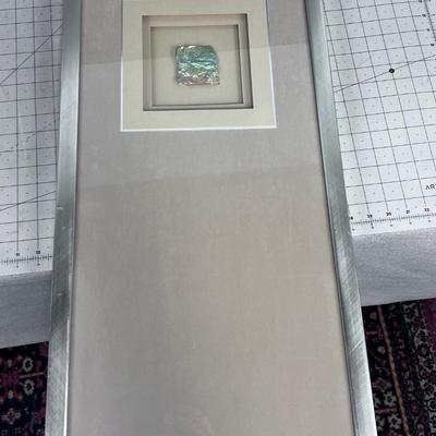 Framed Matted POST MODERN Art Titled ASTRA 