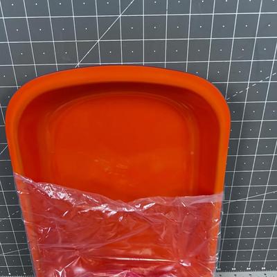NEW Orange RACHEL RAY Glass Dish & Bowl