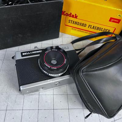 KODAK Flashes and Bell & Howe Camera 