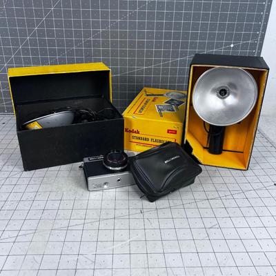 KODAK Flashes and Bell & Howe Camera 