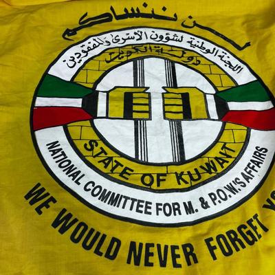 KUWAIT Gulf War POW Flag 