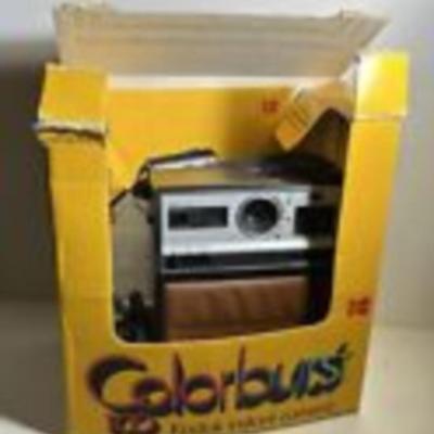 vintage KODAK COLOR BURST 100 INSTANT FILM CAMERA 